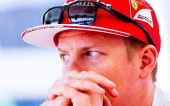 Kimi Räikkönen ei päässyt ajamaan omaa vauhtiaan