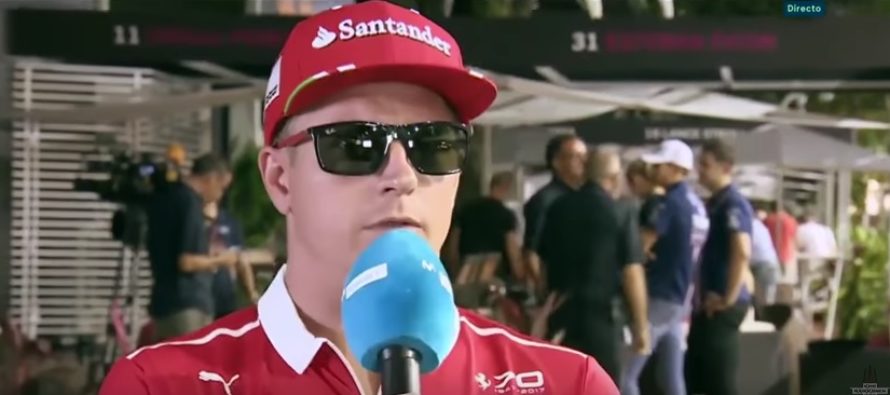 Suomalainen F1-kuljettaja Kimi Räikkönen täyttää tänään 38 vuotta!